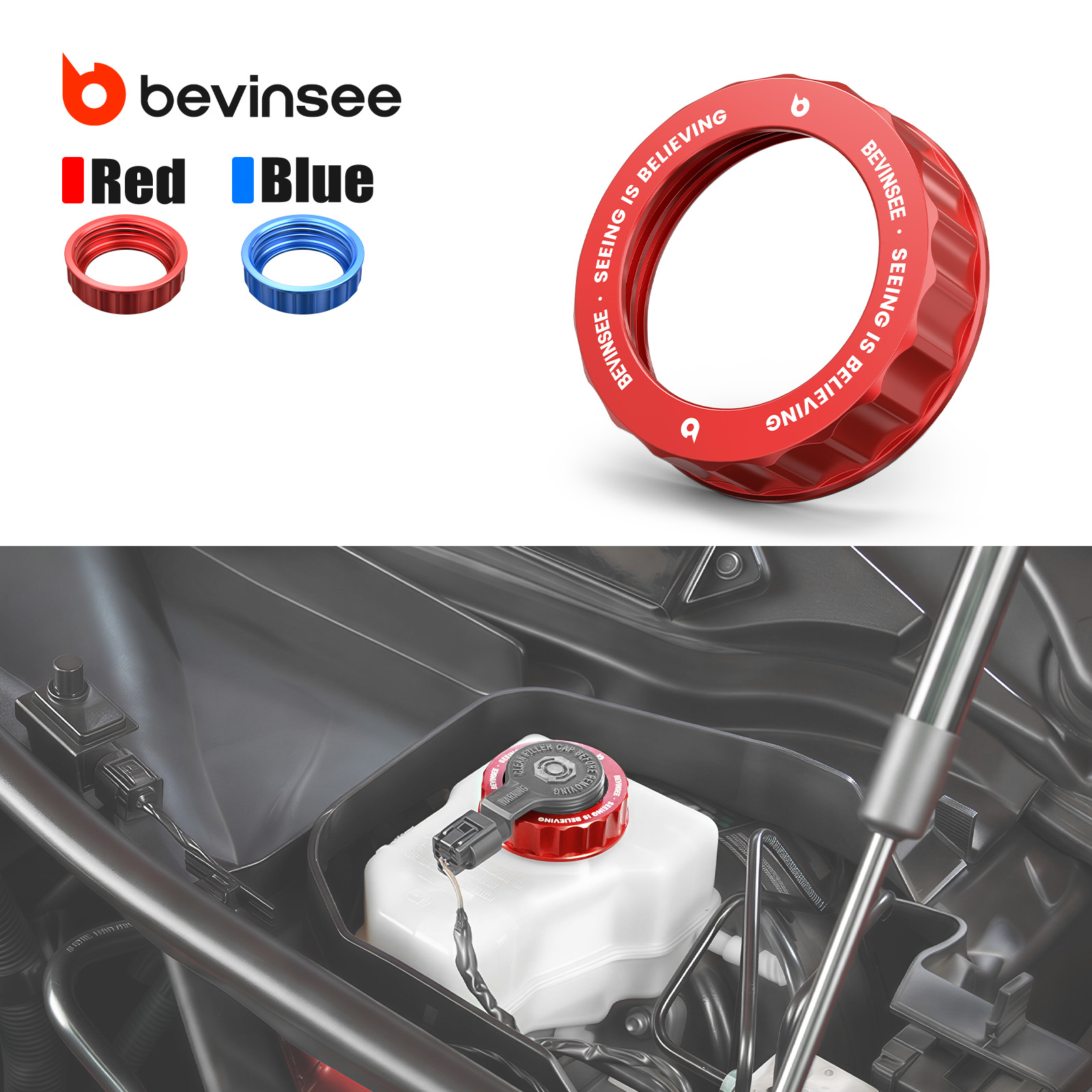 Brake Fluid - Крышка бачка тормозной жидкости BEVINSEE из