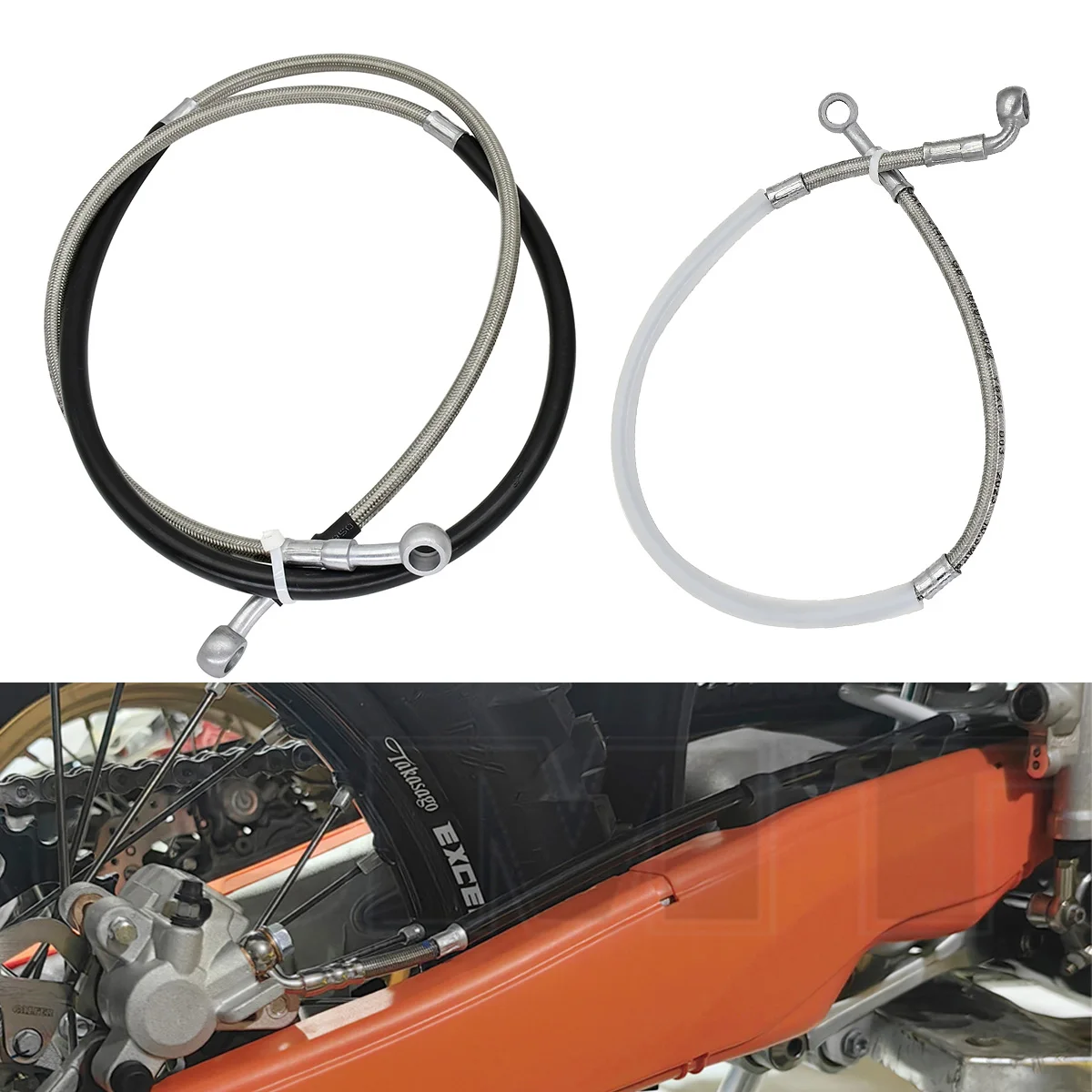 Motorcycle Brake Cable - Передний или задний тормозной Масляный шланг