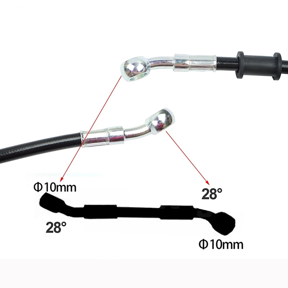 Гидравлический тормозной шланг – обзор и цена Motorcycle Brake Cable