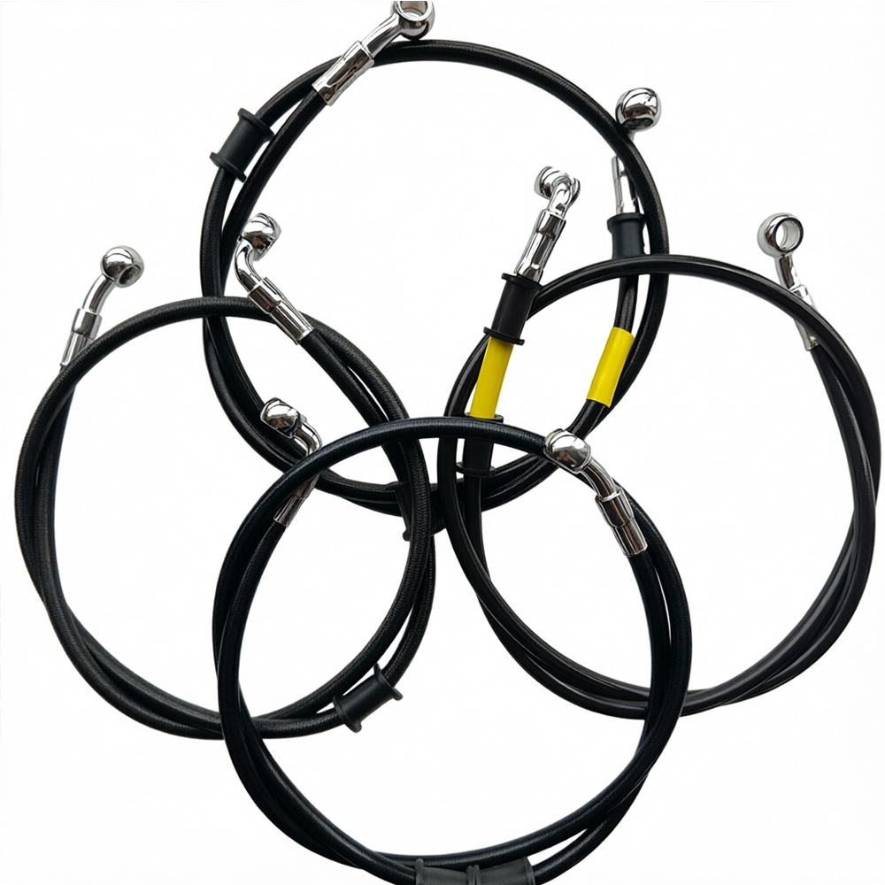 Черный 28 ° -90 °   Гидравличе – обзор и цена Motorcycle Brake Cable