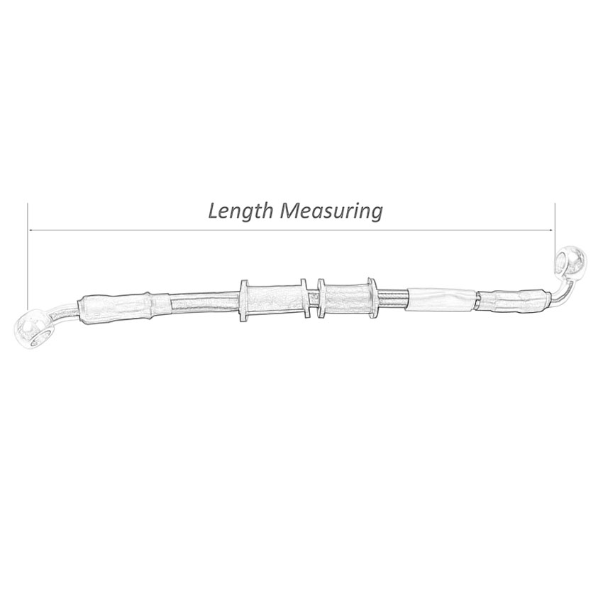 400-2400 мм тормозной шланг ги – обзор и цена Motorcycle Brake Cable